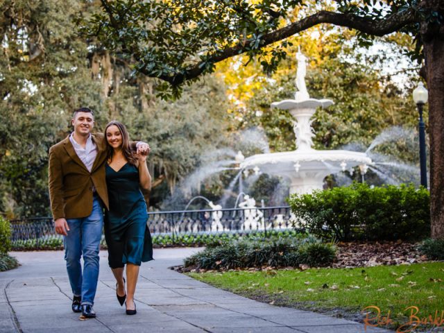 Forsyth Park Surprise Proposal - Rich Burkhart Photography 11