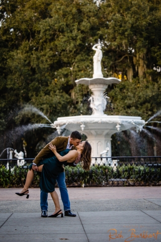 Forsyth Park Surprise Proposal - Rich Burkhart Photography 12