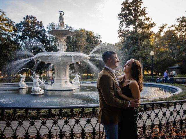 Forsyth Park Surprise Proposal - Rich Burkhart Photography 2
