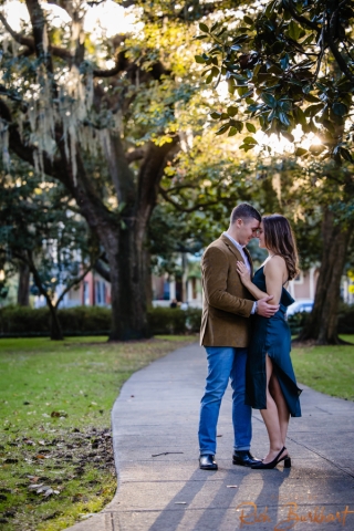 Forsyth Park Surprise Proposal - Rich Burkhart Photography 3