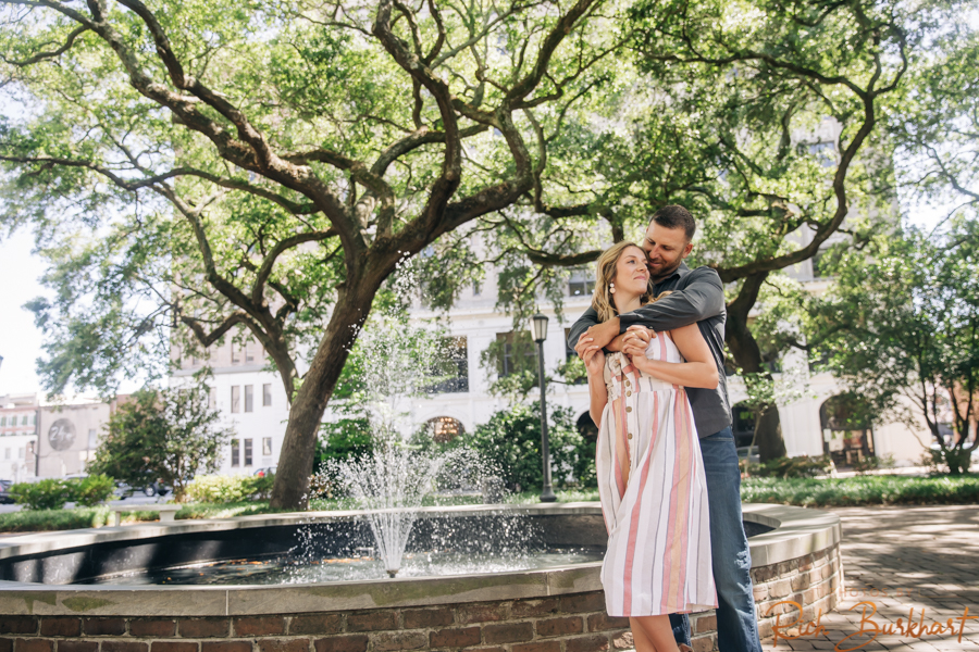 Historic Savannah Engagement Photography